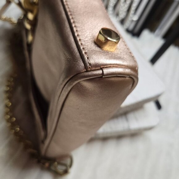 Rose Gold Rebecca Minkoff Crossbody - Picture 5 of 7